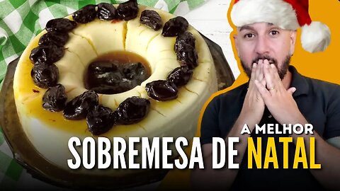 Receita de MANJAR DE COCO com calda de AMEIXA