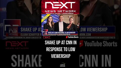Shake Up at CNN in Response to Low Viewership #shorts