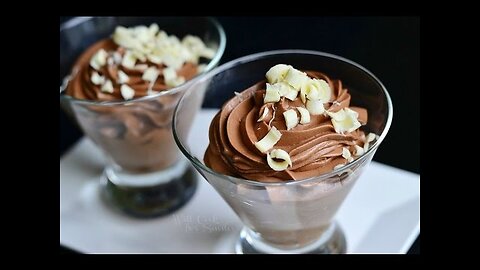 Chocolate Mousse Recipe - Dessert Recipe - New Year Celebration