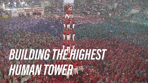 Castellers, human towers of Catalonia