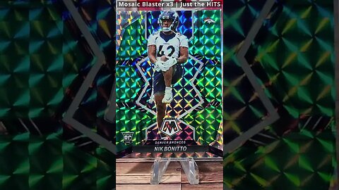 2022 Mosaic Football Blaster Box x3 | Just the HITS (Football Card Opening)