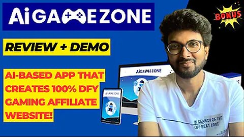 AI GameZone Review + Demo – AI-Based App That Creates 100% DFY Gaming Affiliate Website!