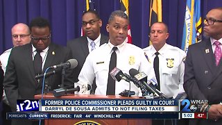 Former Baltimore Police Commissioner pleads guilty to federal tax charges