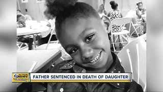 Father sentenced to at least 4.5 years in prison for death of daughter