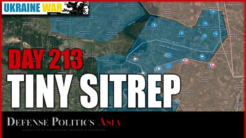 [ Ukraine War TINY SITREP ] Day 213 (24/9) - Russia Special Military Operation in Ukraine