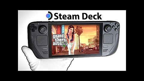 The Steam Deck Unboxing - Ultimate Handheld Gaming PC (GTA5, Elden Ring, Call of Duty)