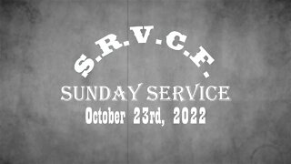 Sunday Service | October 23rd, 2022
