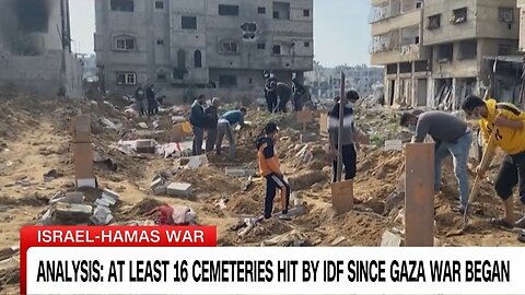 Mainstream Media Witnesses IDF Bulldozing of Palestinian Graves