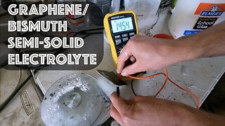 DIY Graphene / Bismuth Semi-solid Electrolyte (Radiant Energy Collector Cell)