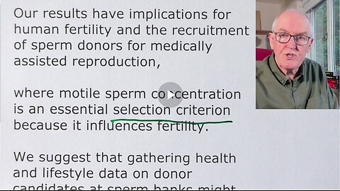 Dr. John Campbell - Reducing sperm motility