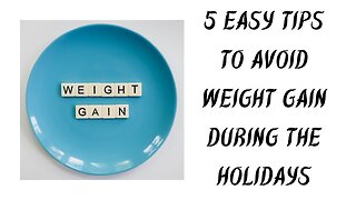 5 Easy Tips To Avoid Weight Gain During The Holidays