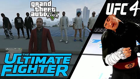 The Ultimate Fighter in UFC 4 and GTA 5: Semi Finals and Coaches Challenge