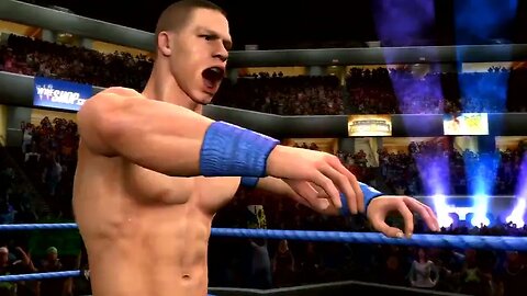 WWE SmackDown vs. Raw 2010 Gameplay John Cena vs Rey Mysterio