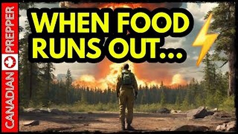 I Almost Died" A Warning About What's Coming! When Food Runs Out...Canadian Prepper