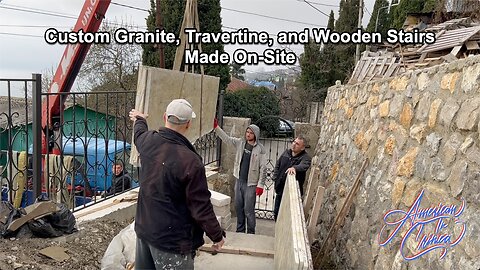 Custom Granite, Travertine, and Wood Work in Crimea