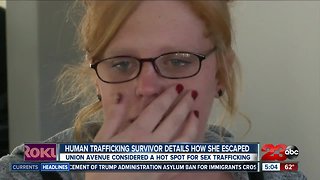Local human trafficking details her experience