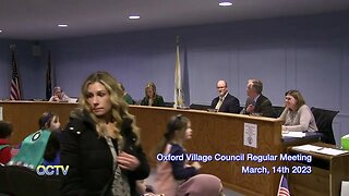 Oxford Village Council Regular Meeting: March, 14th 2023