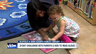 21-Day Read Aloud 15 Minutes Challenge get families back into libraries