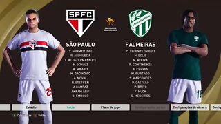 SÃO PAULO-BRA x PALMEIRAS-BRA | LIBERTADORES 2020 - SEMI | MASTER LEAGUE