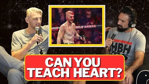 Can you teach heart? Dan Hooker on having heart in MMA! Honey Badger Hour CLIPS #90