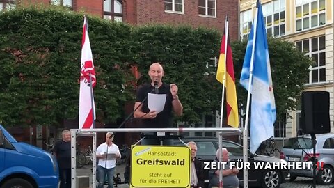 "Die Berliner Republik ist tot". Rede zur Montagsdemo in Greifswald 4.9.23