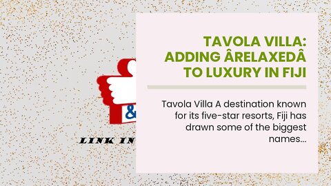 Tavola Villa: Adding âRelaxedâ to Luxury in Fiji