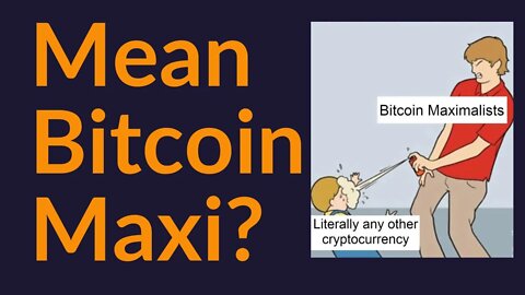 Why Am I Such A Mean Bitcoin Maxi?