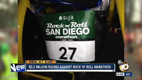 $3.2 million ruling against Rock 'N' Roll Marathon upheld