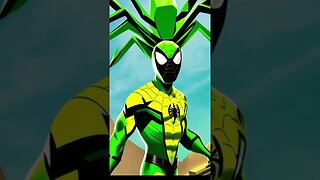 HOMEM ARANHA VERDE AMARELO #shorts