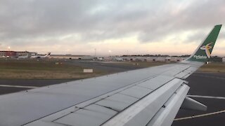 SOUTH AFRICA - South Africa - Cape Town - Stock - Take-off at Cape Town International Airport (Video) (w7J)