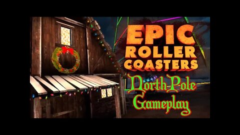 🎅🎄 Epic Roller Coasters - North Pole - Oculus Quest 2 Gameplay 😎Benjamillion 🎄🎅