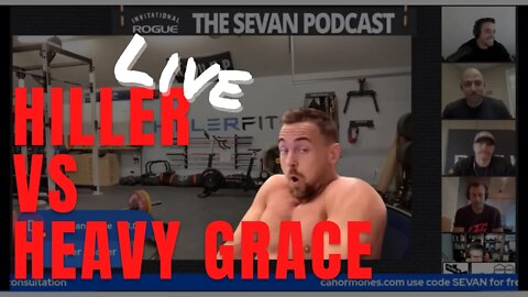 Steroid user vs CrossFit’s best | Andrew Hiller takes on Rogue Invitational Event 10 Heavy Grace