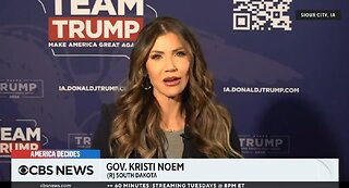 Gov Kristi Noem: I’d Go Back To The Trump Days In A Heartbeat