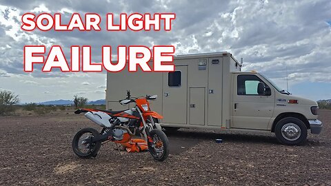 NEW RV Solar Lights FAILED! | Ambulance Conversion Life