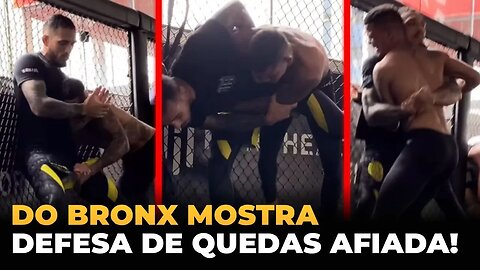 CHARLES DO BRONX POSTA VÍDEO DE DEFESA DE QUEDAS MIRANDO UFC 280!