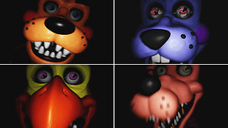 FNAF The Time Of Vintage Tech - All Jumpscares