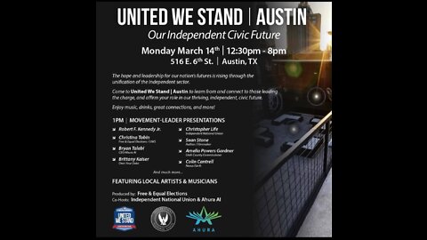 Robert F Kennedy Jr. & others Speaking at United We Stand during SXSW