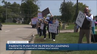Chippewa Valley School District parents, students rallying for in-person learning