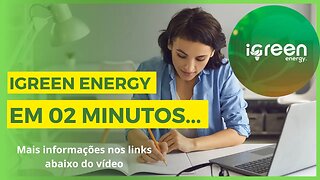 IGreen Energy em 2 minutos| Liderança São Paulo #igreenenergySãoPaulo