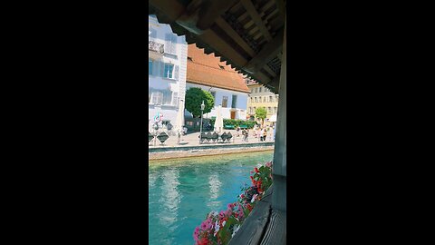 Swiss Lakes: Exploring Crystal Clear Waters in Lucerne 🇨🇭 #like #roadtrip #switzerland