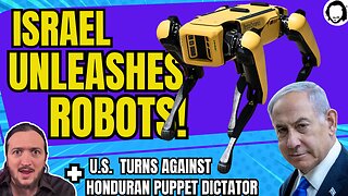 LIVE: Israel Using Gaza As Military Robot Testing Ground!