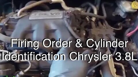 Firing Order & Cylinder Identification 08 Chrysler Town and Country 3.8L V-6