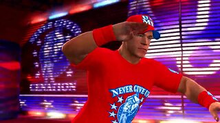 WWE '12 Gameplay John Cena vs CM Punk