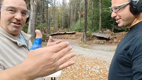 Training my friend on his new 44 Magnum Snubby... Funny Vid!