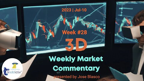 UFO Traders’ Weekly 3D Market Commentary (Week #28 2023) by #tradewithufos