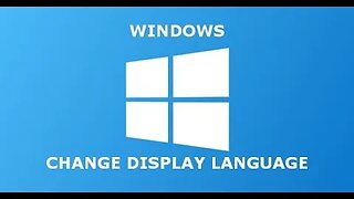 Change display language Windows 10 - Install new Language