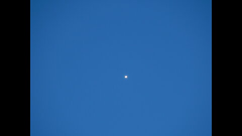 Веера на вечернем небе Venus in the evening sky