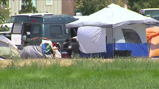 Homeless camp moves from Governor's Mansion to Park Hill