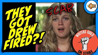 Drew Barrymore FIRED from Awards Show Due to Hollywood Writers' Strike?!