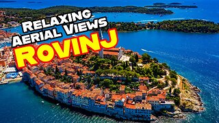 🌿 Discovering Rovinj: A Stunning Aerial Tour of the Croatian Gem 🌿